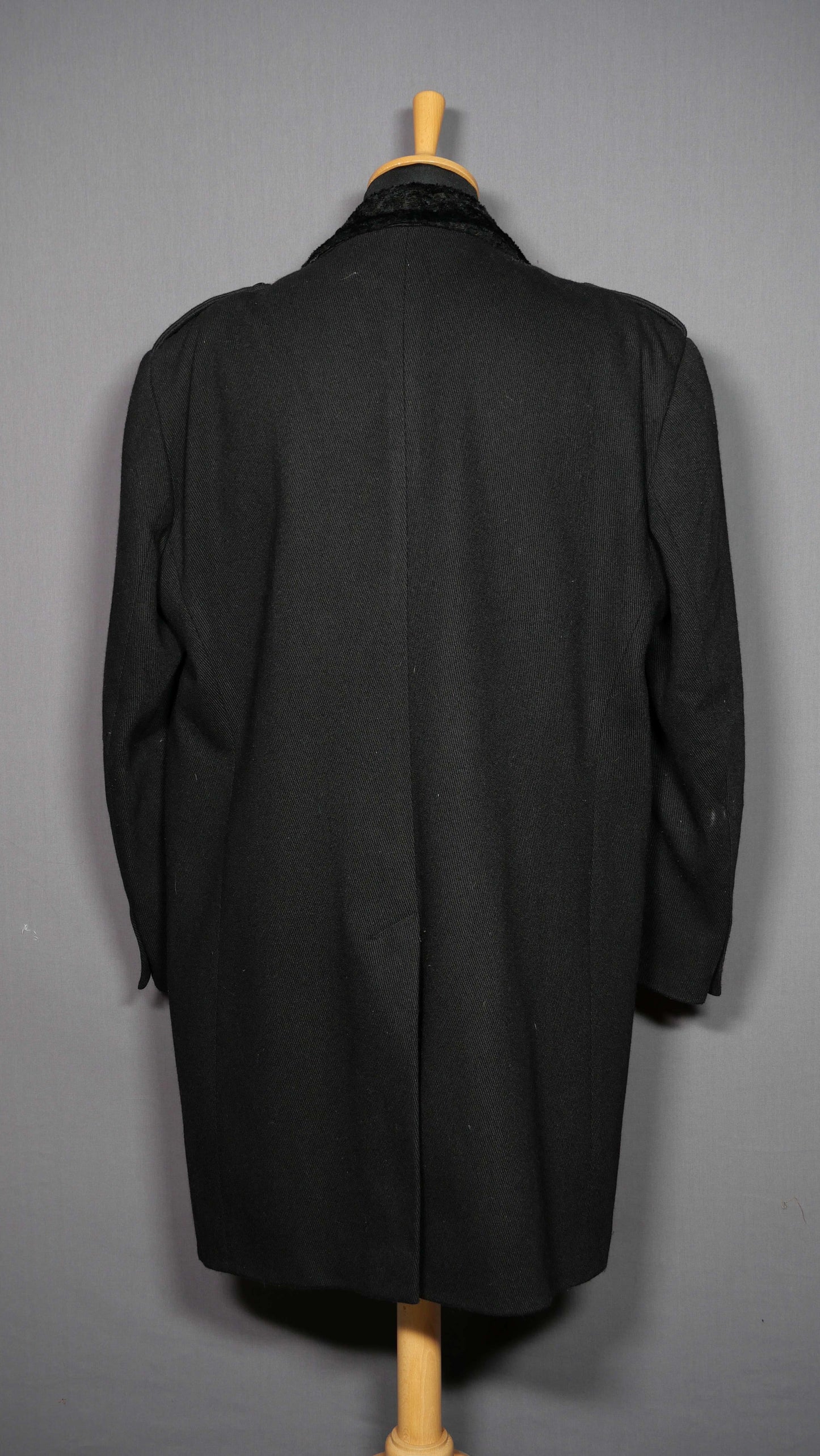 Vintage Mantel schwarz - XL