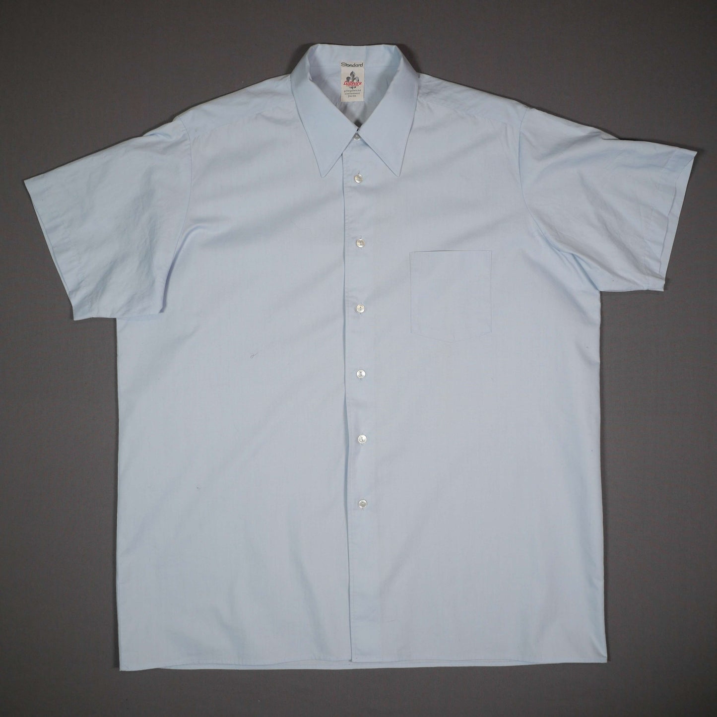 Kurzarmhemd blau - XL