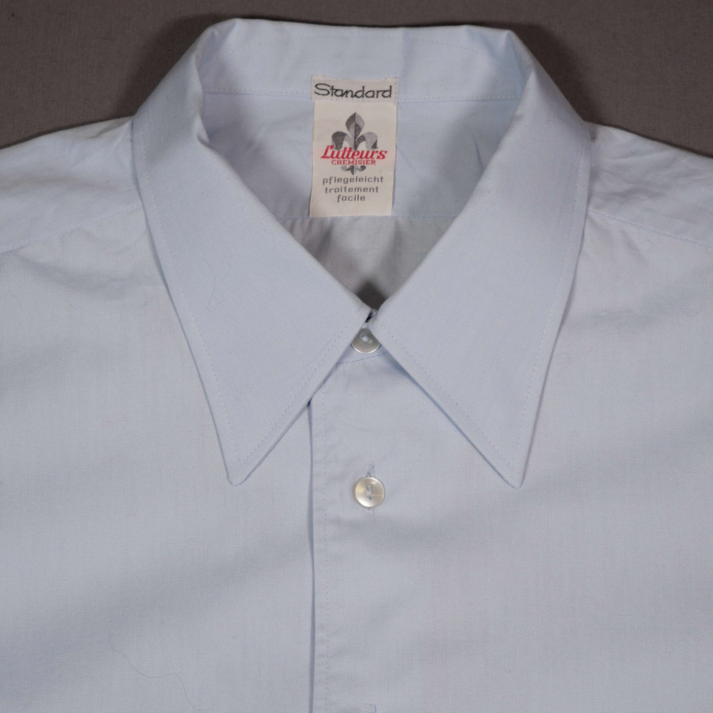 Kurzarmhemd blau - XL