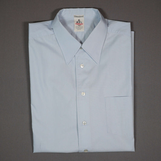 Kurzarmhemd blau - XL