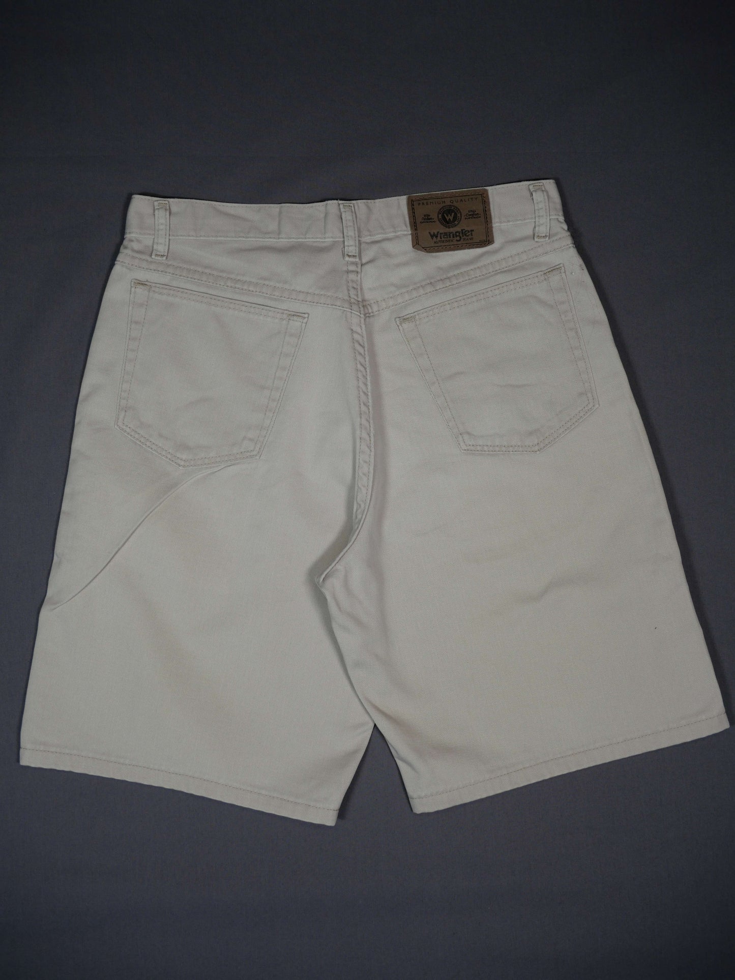 Wrangler Stoff Shorts beige - 30
