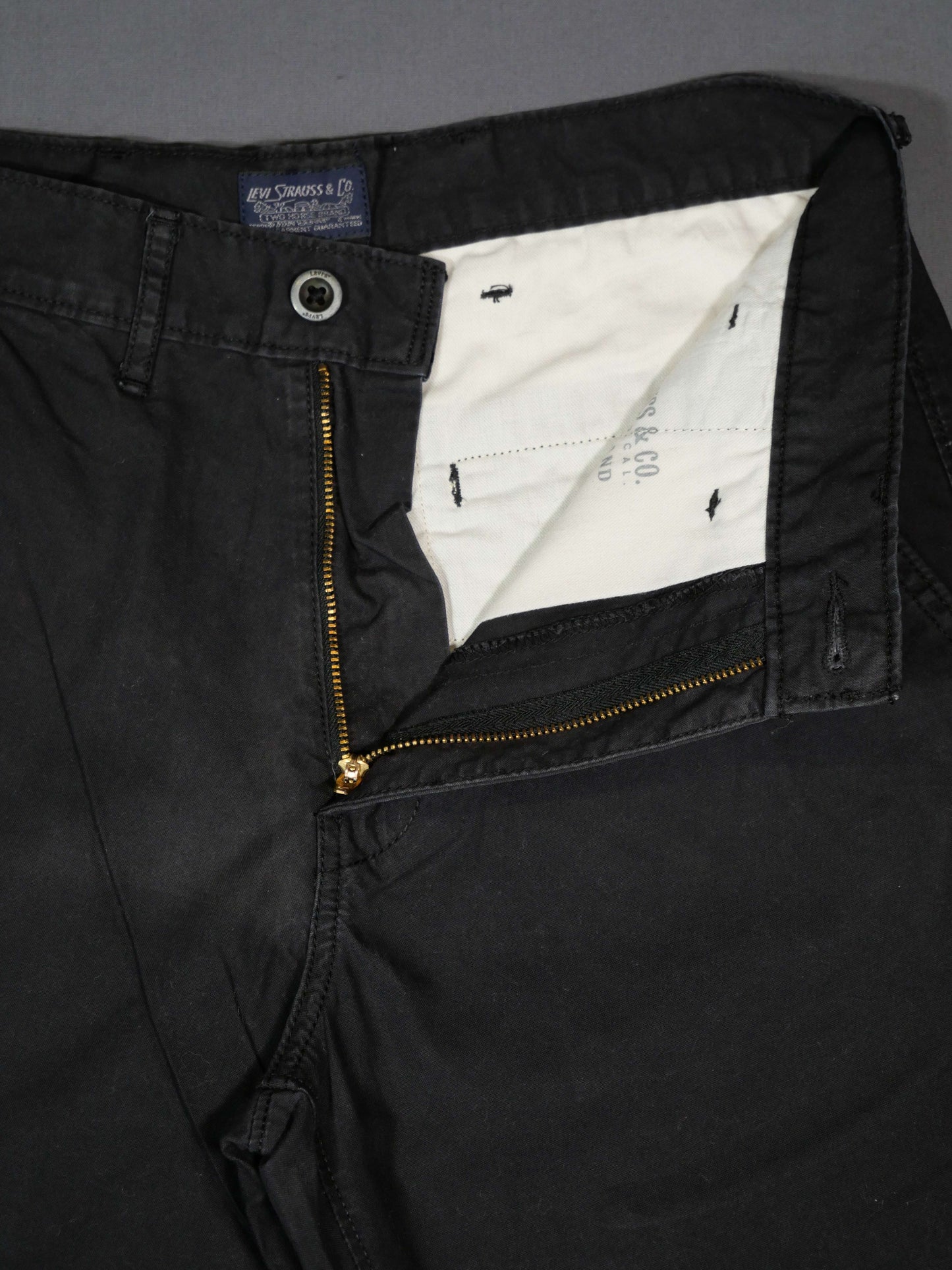 Levis Stoff Shorts blau - 29