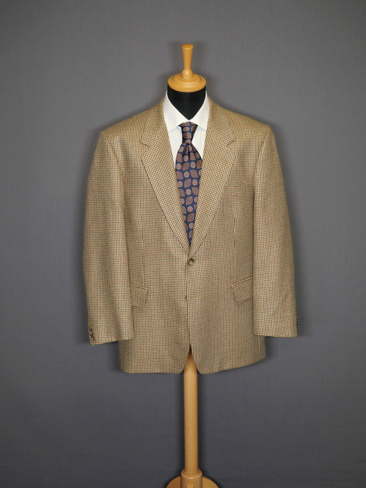 Vintage Zweiknopf-Sakko Houndstooth - 50/L