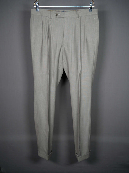 Lauren Ralph Lauren Hose grau mit Umschlag 34X31