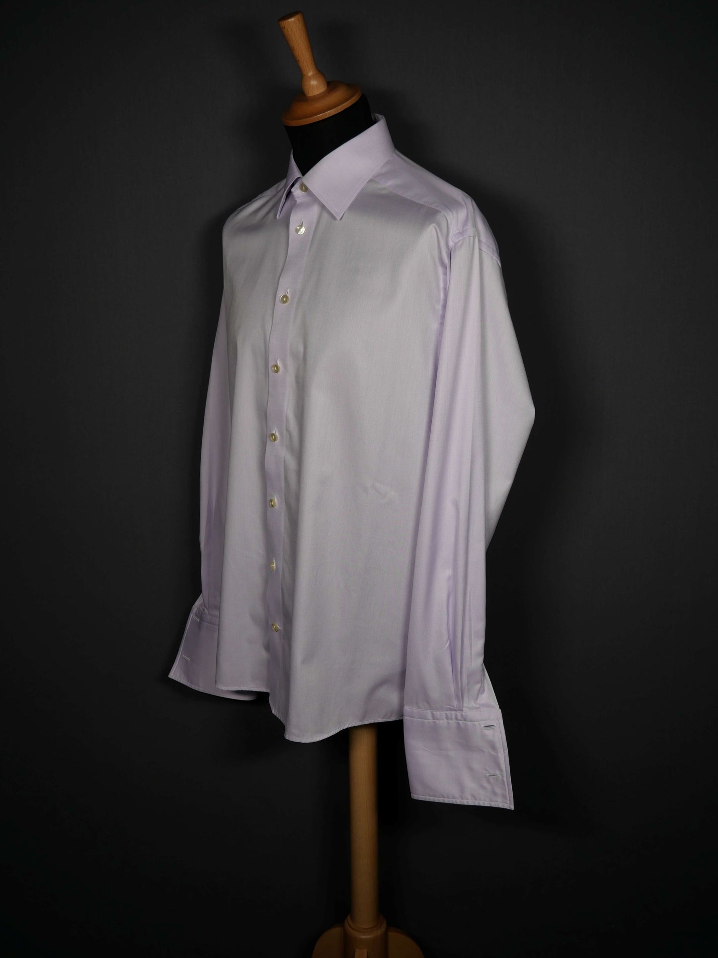 Eton Shirt mit Frenchcuffs flieder - 16/XL