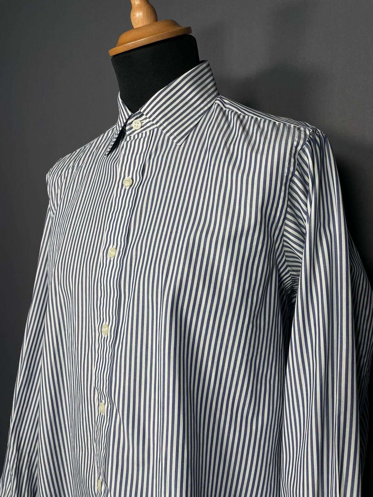 Vintage Lords Shirt gestreift Frenchcuff - 15/M