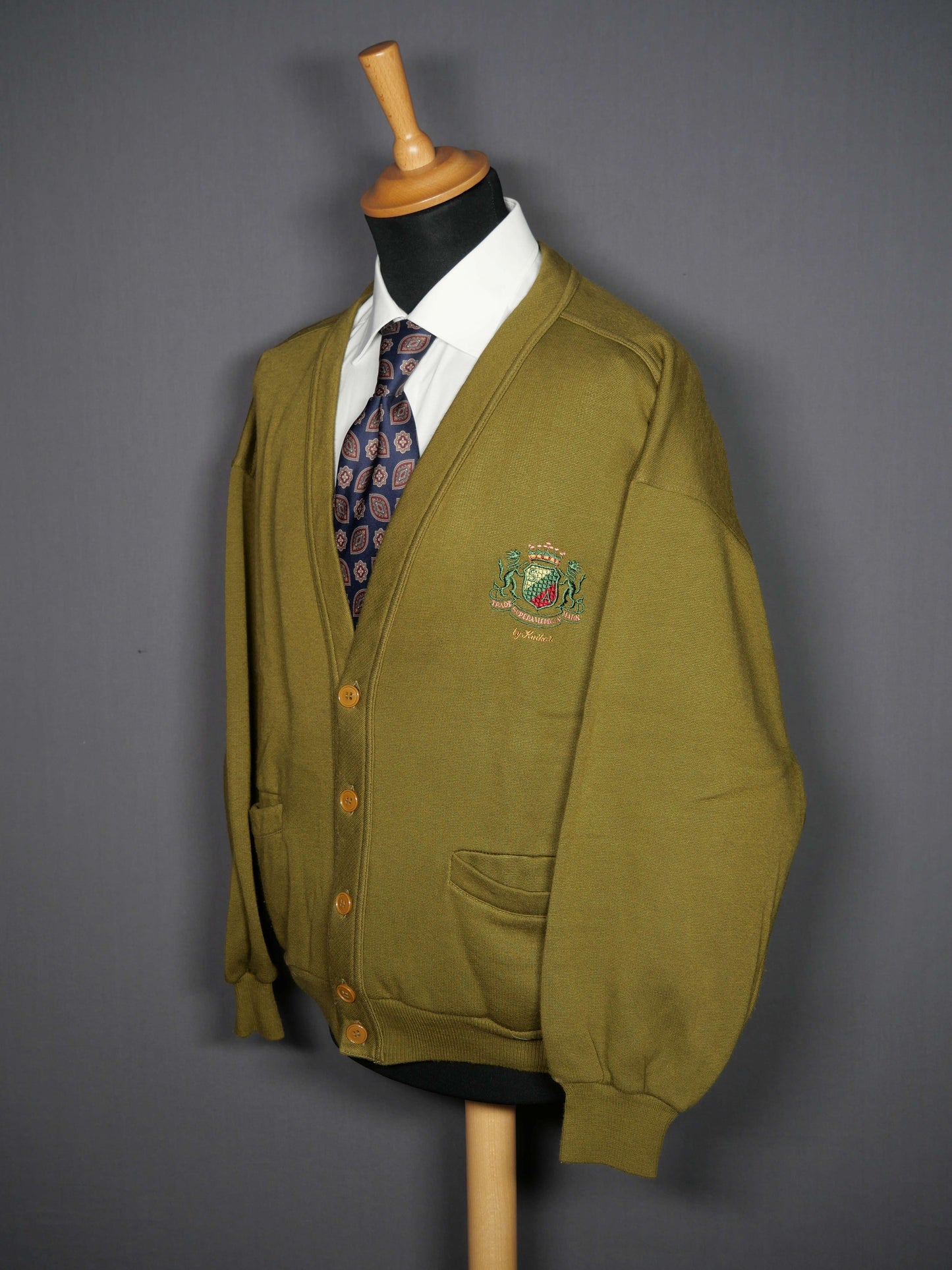 Vintage Cardigan grün - M