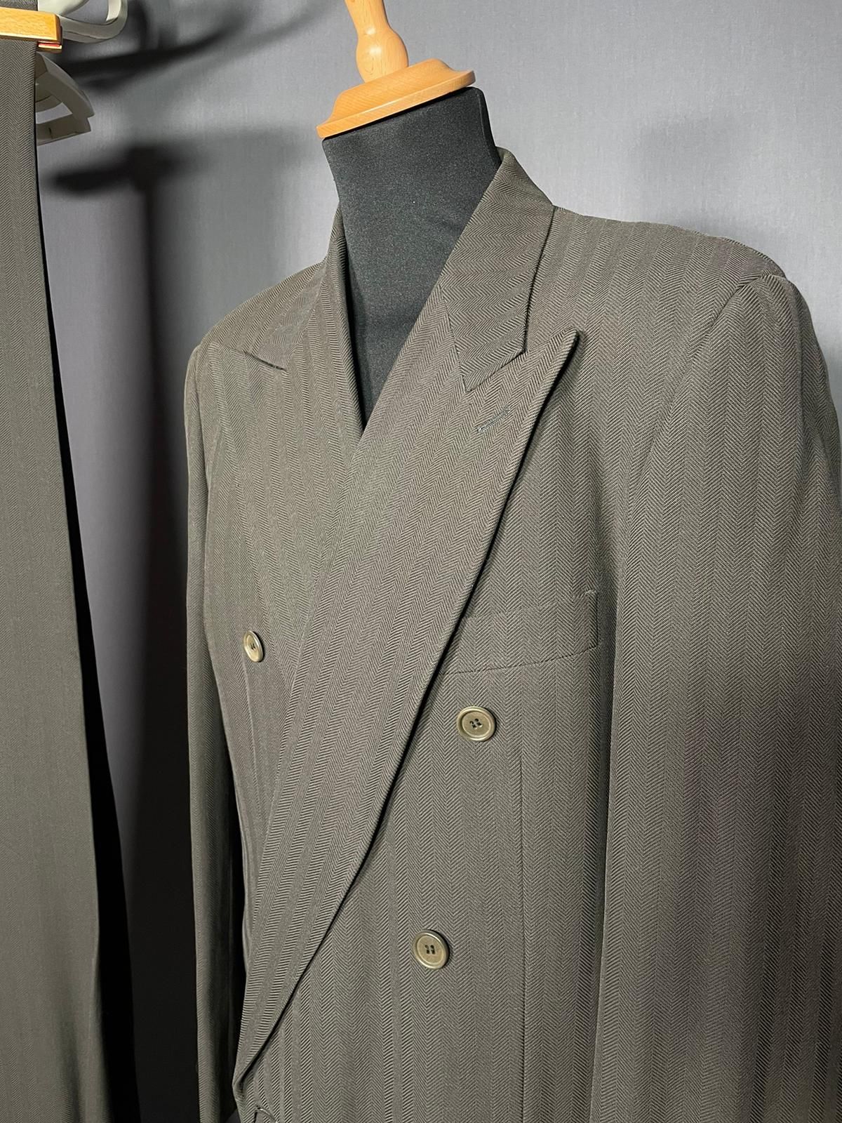 Vintage Giorgio Armani Zweireiher Anzug - L