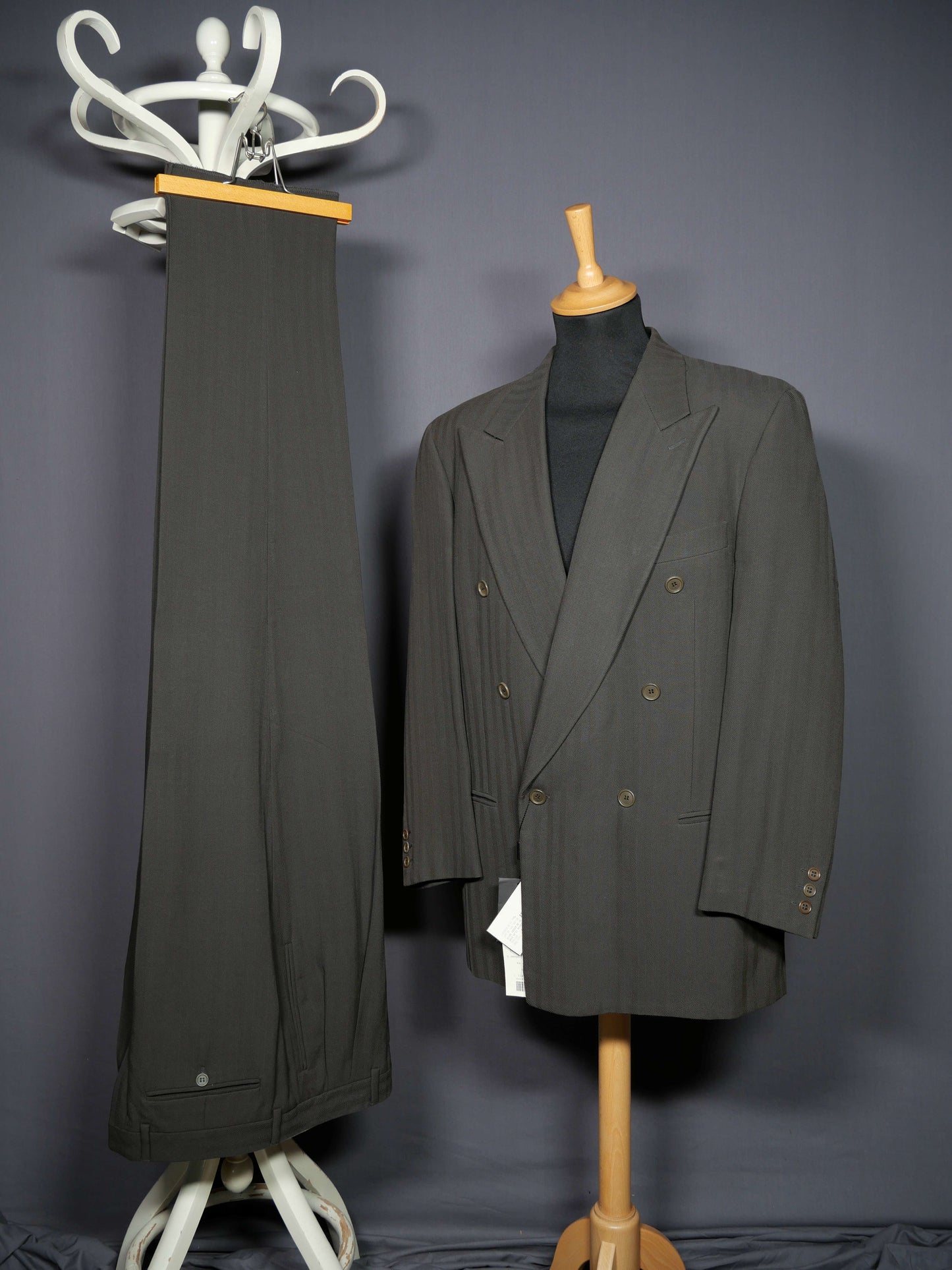 Vintage Giorgio Armani Zweireiher Anzug - L