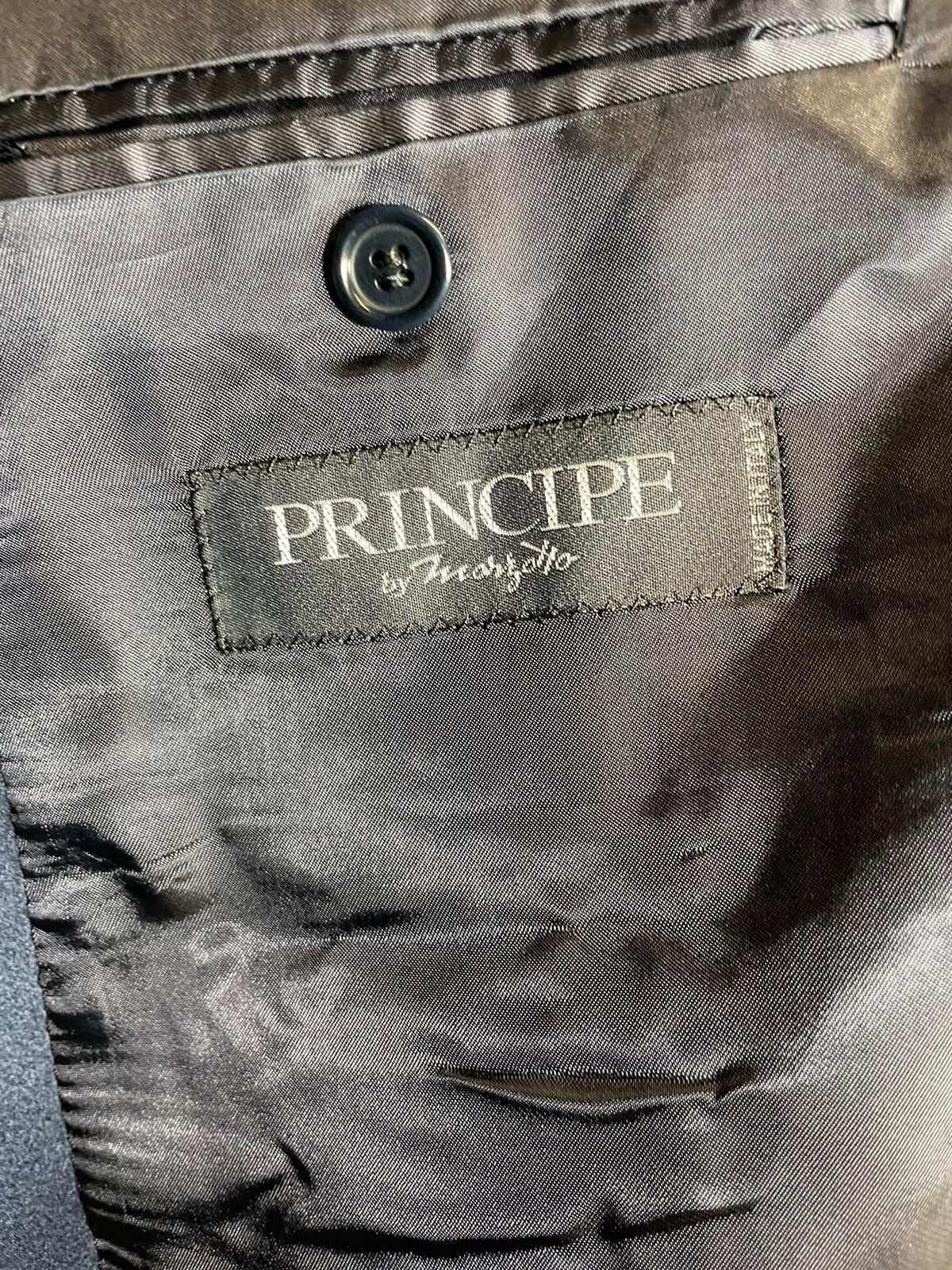 Vintage Kaschmir Zweireiher Sakko blau - XXL
