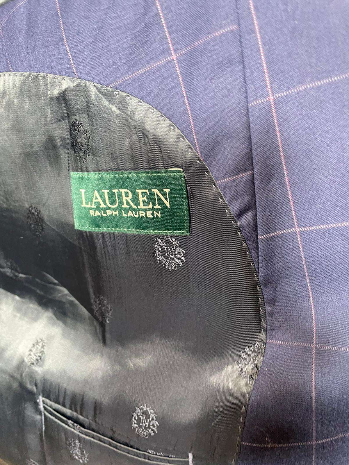 Lauren Ralph Lauren Sakko blau Muster - 3XL