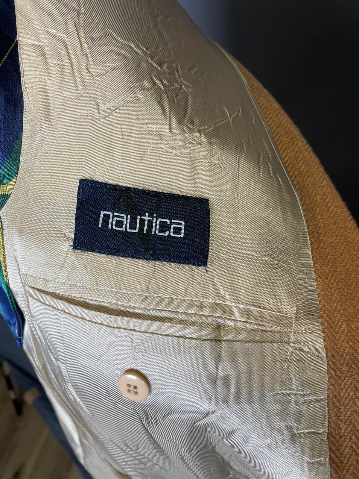 Nautica Woll Sakko Houndstooth - L