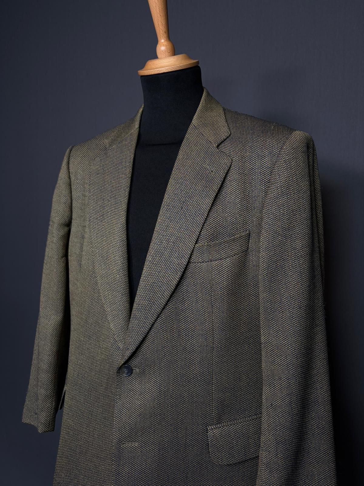 Vintage Burberrys Sakko beige blau - L