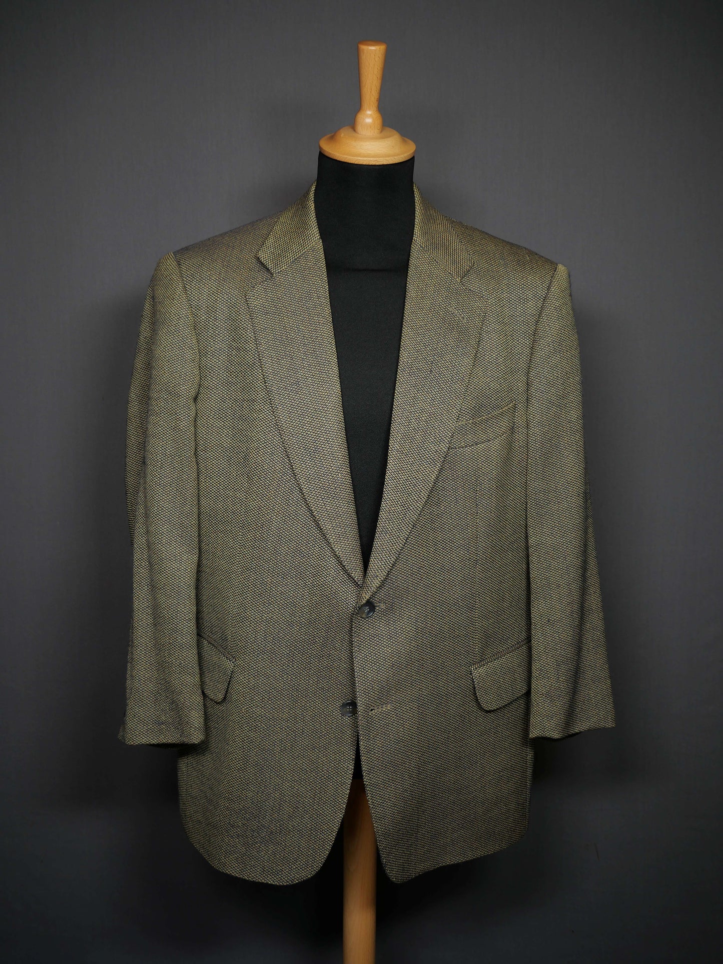 Vintage Burberrys Sakko beige blau - L