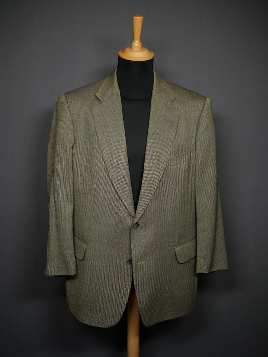 Vintage Burberrys Sakko beige blau - L