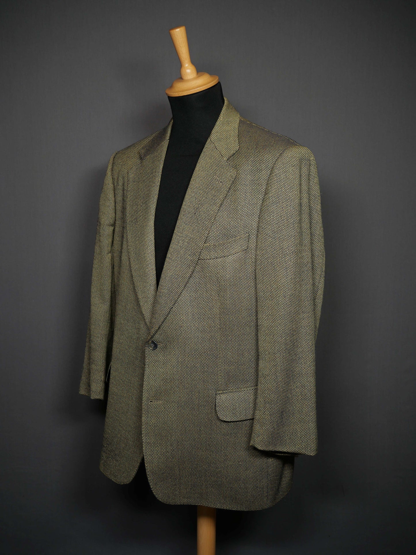 Vintage Burberrys Sakko beige blau - L