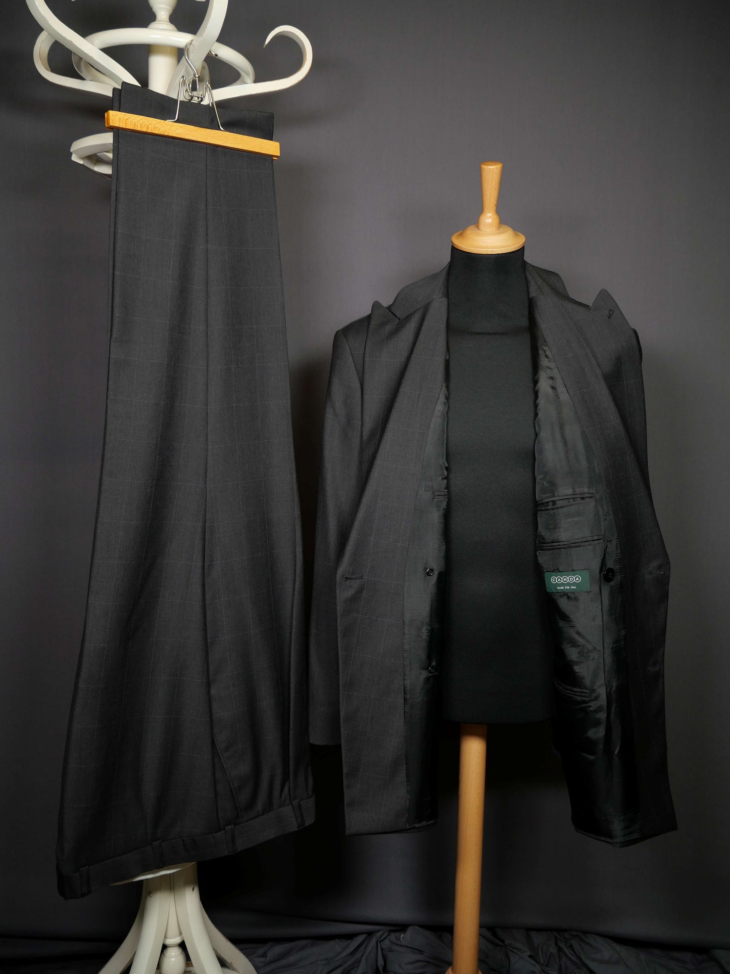 Vintage Canda Zweireiher Anzug - XL