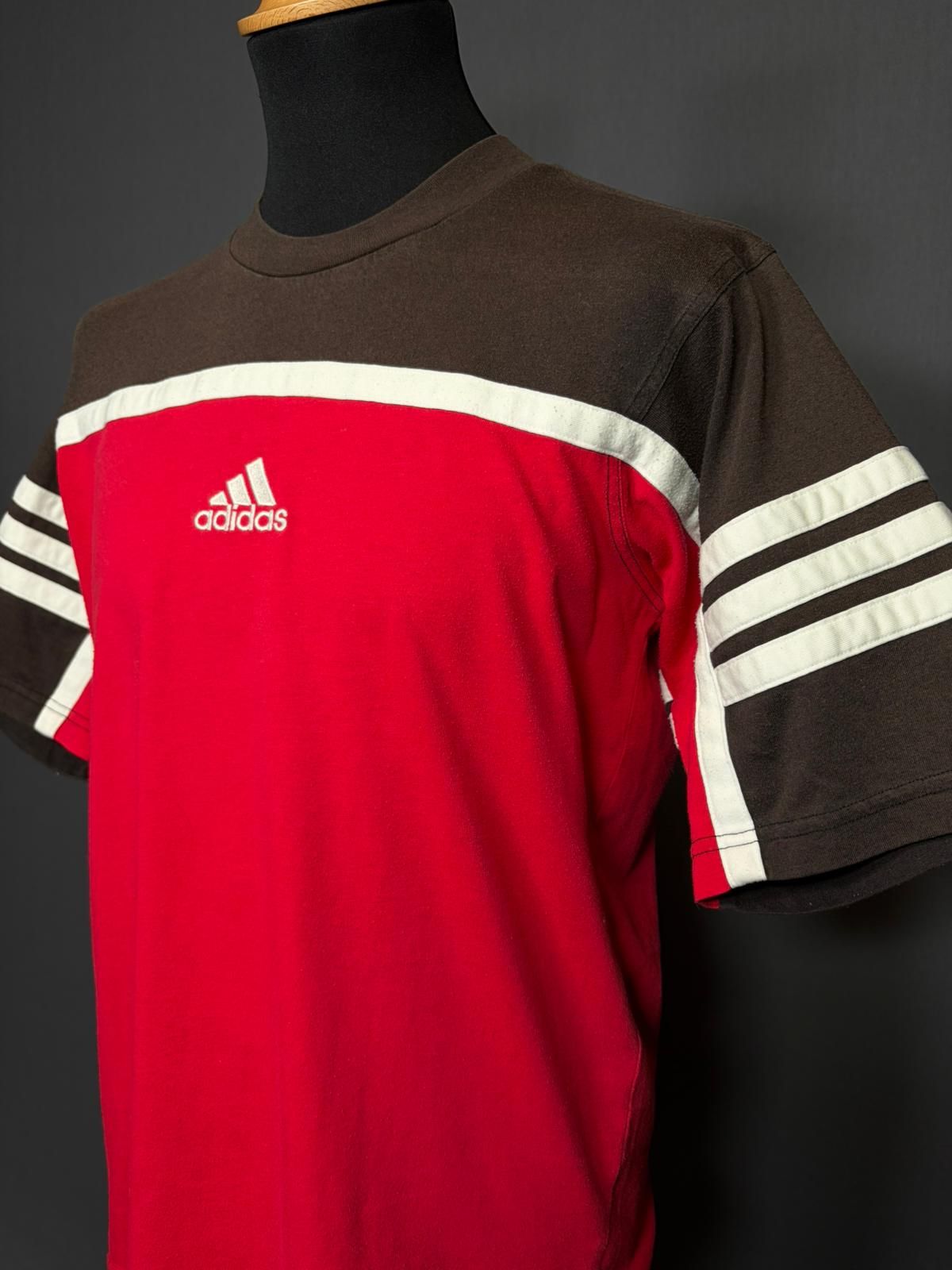 Vintage Adidas T-Shirt rot - M