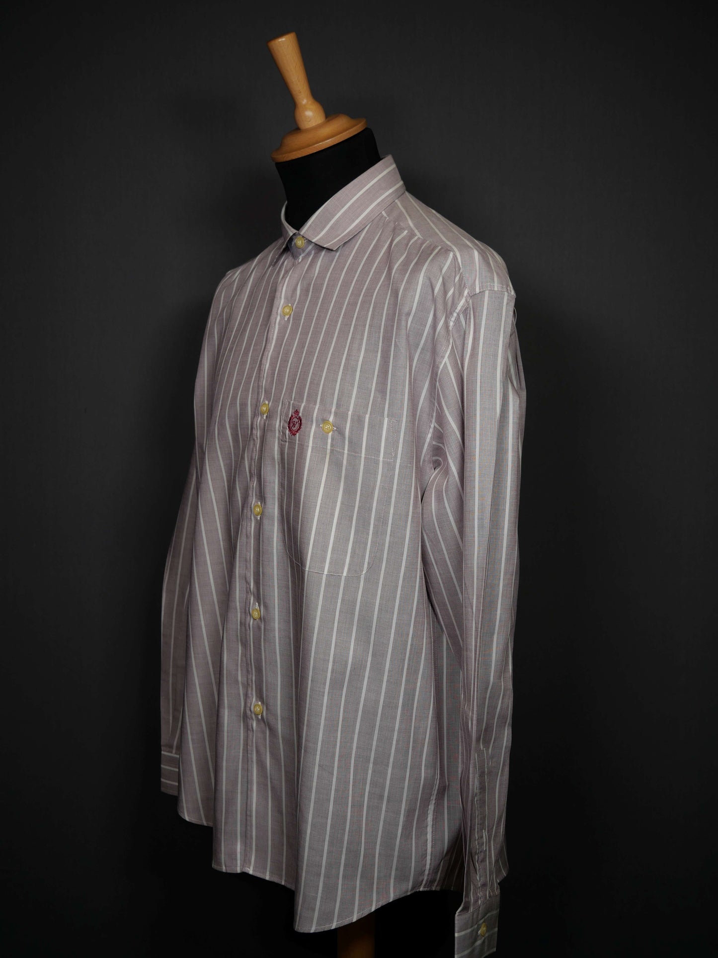 Vintage Hemd gestreift - L