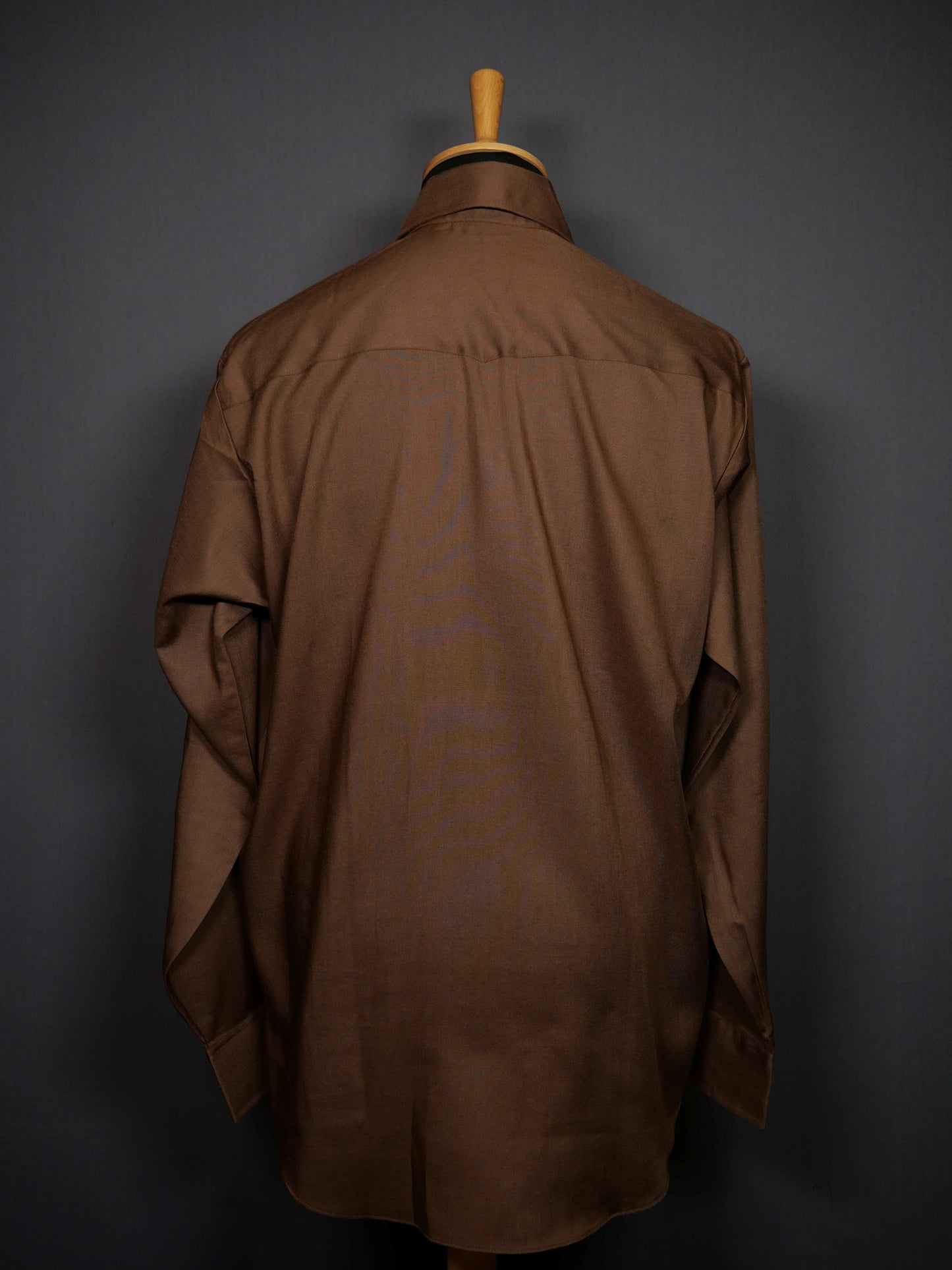 Leichtes Western Hemd braun - XL