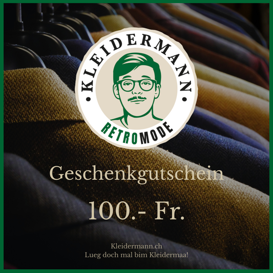 Geschenk-Gutschein 100 Franken