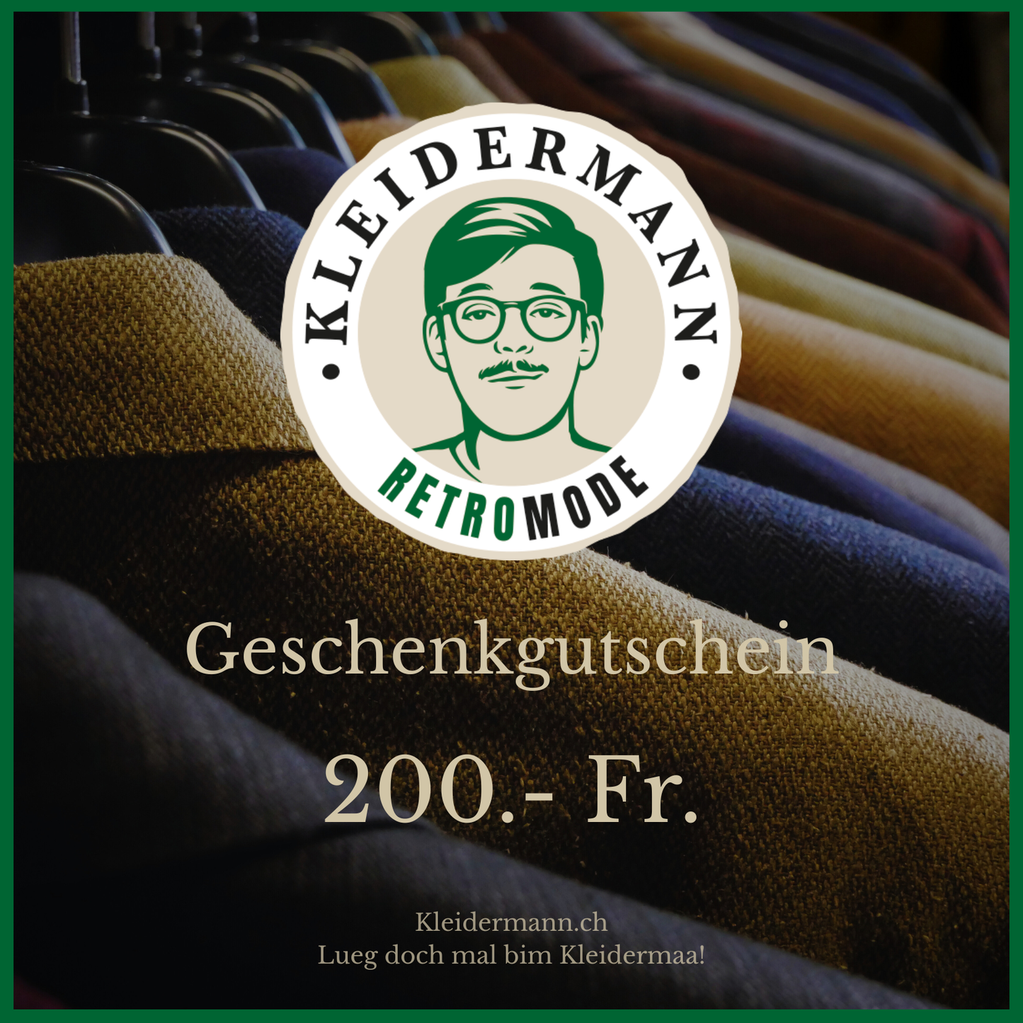 Geschenk-Gutschein 200 Franken