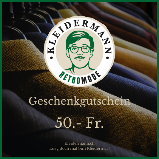 Geschenk-Gutschein 50 Franken